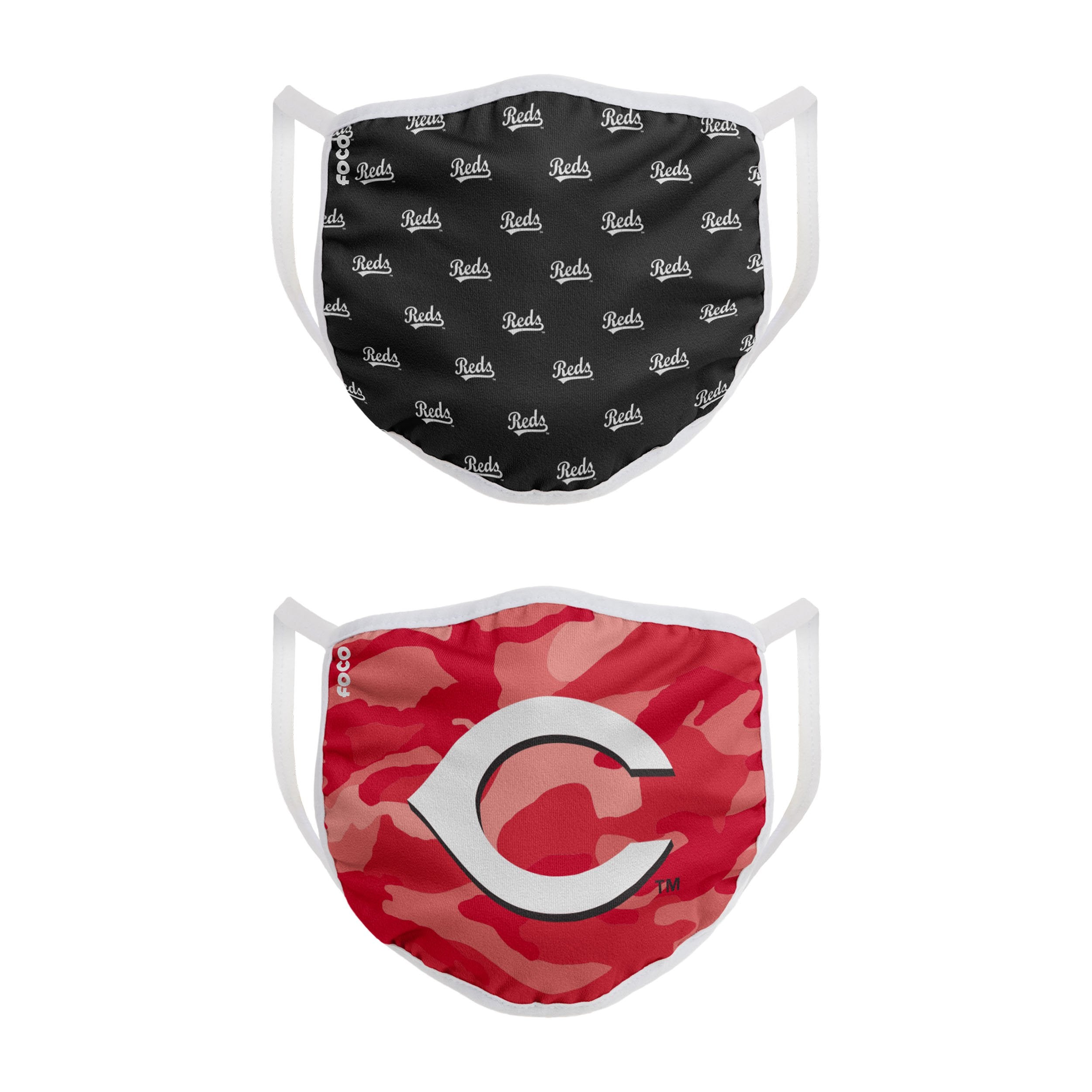 Cincinnati Reds 3-Pack Fan Face Masks