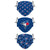 Toronto Blue Jays MLB Gameday Gardener 3 Pack Face Cover