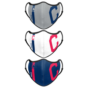 Cleveland Guardians MLB Original Sport 3 Pack Face Cover