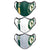 Oakland Athletics MLB Sport 3 Pack Face Cover