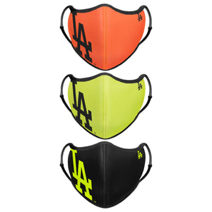 Los Angeles Dodgers MLB Highlights Sport 3 Pack Face Cover