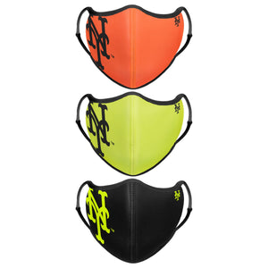New York Mets MLB Highlights Sport 3 Pack Face Cover