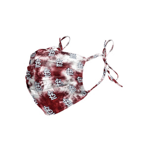 St Louis Cardinals MLB Tie-Dye Tie-Back Face Cover