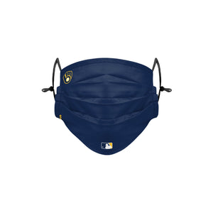 Milwaukee Brewers MLB On-Field Gameday Adjustable Face Cover