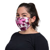 Los Angeles Dodgers MLB Pink Tie-Dye Adjustable Face Cover