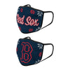 Boston Red Sox MLB Womens Knit 2 Pack Face Cover