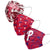 Philadelphia Phillies MLB Womens Matchday 3 Pack Face Cover