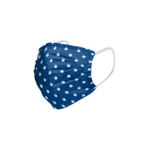 Mini Print Dreidel Pleated Face Cover