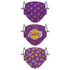 Los Angeles Lakers NBA Gameday Gardener 3 Pack Face Cover