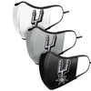 San Antonio Spurs NBA Sport 3 Pack Face Cover