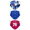 Philadelphia 76ers NBA Womens Matchday 3 Pack Face Cover