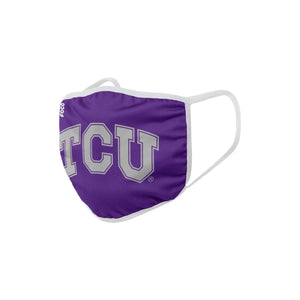 TCU Horned Frogs NCAA Solid Big Logo Face Cover