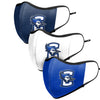 Creighton Bluejays NCAA Sport 3 Pack Face Cover