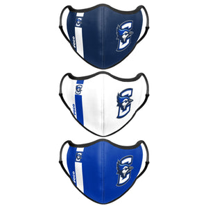 Creighton Bluejays NCAA Sport 3 Pack Face Cover