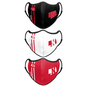 Nebraska Cornhuskers NCAA Sport 3 Pack Face Cover