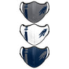 Nevada Wolf Pack NCAA Sport 3 Pack Face Cover