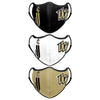 UCF Knights NCAA Sport 3 Pack Face Cover