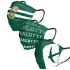 North Carolina Charlotte 49ers NCAA Mens Matchday 3 Pack Face Cover