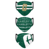 North Carolina Charlotte 49ers NCAA Mens Matchday 3 Pack Face Cover