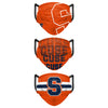 Syracuse Orange NCAA Mens Matchday 3 Pack Face Cover