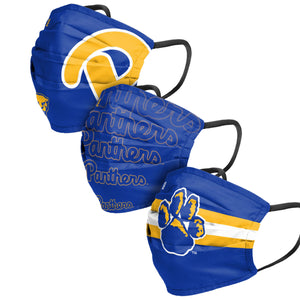 Pittsburgh Panthers NCAA Mens Matchday 3 Pack Face Cover