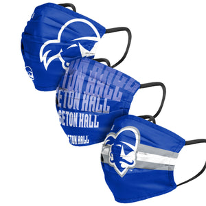 Seton Hall Pirates NCAA Mens Matchday 3 Pack Face Cover
