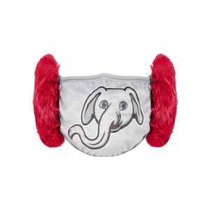 Alabama Crimson Tide NCAA Big Al Mascot Earmuff Face Cover