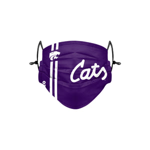 Kansas State Wildcats NCAA On-Field Sideline Logo Retro Face Cover