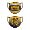 Kennesaw State Owls NCAA Printed 2 Pack Face Cover