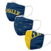 La Salle Explorers NCAA 3 Pack Face Cover