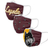 Loyola Chicago Ramblers NCAA 3 Pack Face Cover