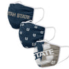 Utah State Aggies NCAA 3 Pack Face Cover