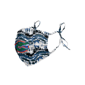 Florida Gators NCAA Tie-Dye Beaded Tie-Back Face Cover
