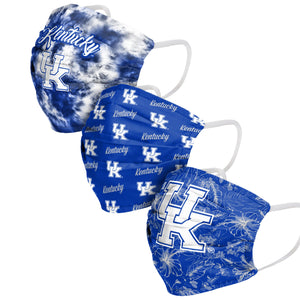 Kentucky Wildcats NCAA Womens Matchday 3 Pack Face Cover