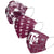 Texas A&M Aggies NCAA Womens Matchday 3 Pack Face Cover