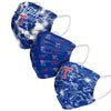 Louisiana Tech Bulldogs NCAA Womens Matchday 3 Pack Face Cover