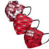 Louisiana Ragin' Cajuns NCAA Womens Matchday 3 Pack Face Cover