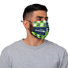 Seattle Seahawks NFL Busy Block Adjustable Face Cover