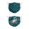 Philadelphia Eagles NFL Clutch 2 Pack Face Cover