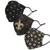 New Orleans Saints NFL Gameday Gardener 3 Pack Face Cover