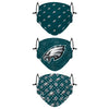 Philadelphia Eagles NFL Gameday Gardener 3 Pack Face Cover