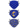 Los Angeles Rams NFL Gameday Gardener 3 Pack Face Cover