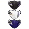 NFL Sport 3 Pack Face Covers - Pick Your Team!