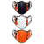 Cincinnati Bengals NFL Sport 3 Pack Face Cover