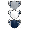 NFL Sport 3 Pack Face Covers - Pick Your Team!