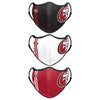 NFL Sport 3 Pack Face Covers - Pick Your Team!