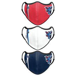 Tennessee Titans NFL Sport 3 Pack Face Cover