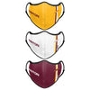 Washington Commanders NFL Sport 3 Pack Face Cover