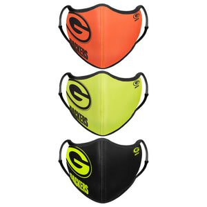 Green Bay Packers NFL Highlights Sport 3 Pack Face Cover