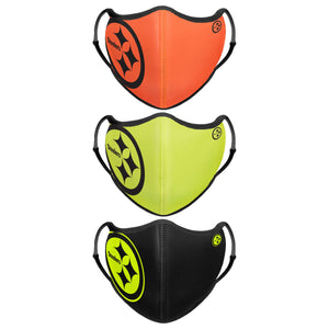 Pittsburgh Steelers NFL Highlights Sport 3 Pack Face Cover